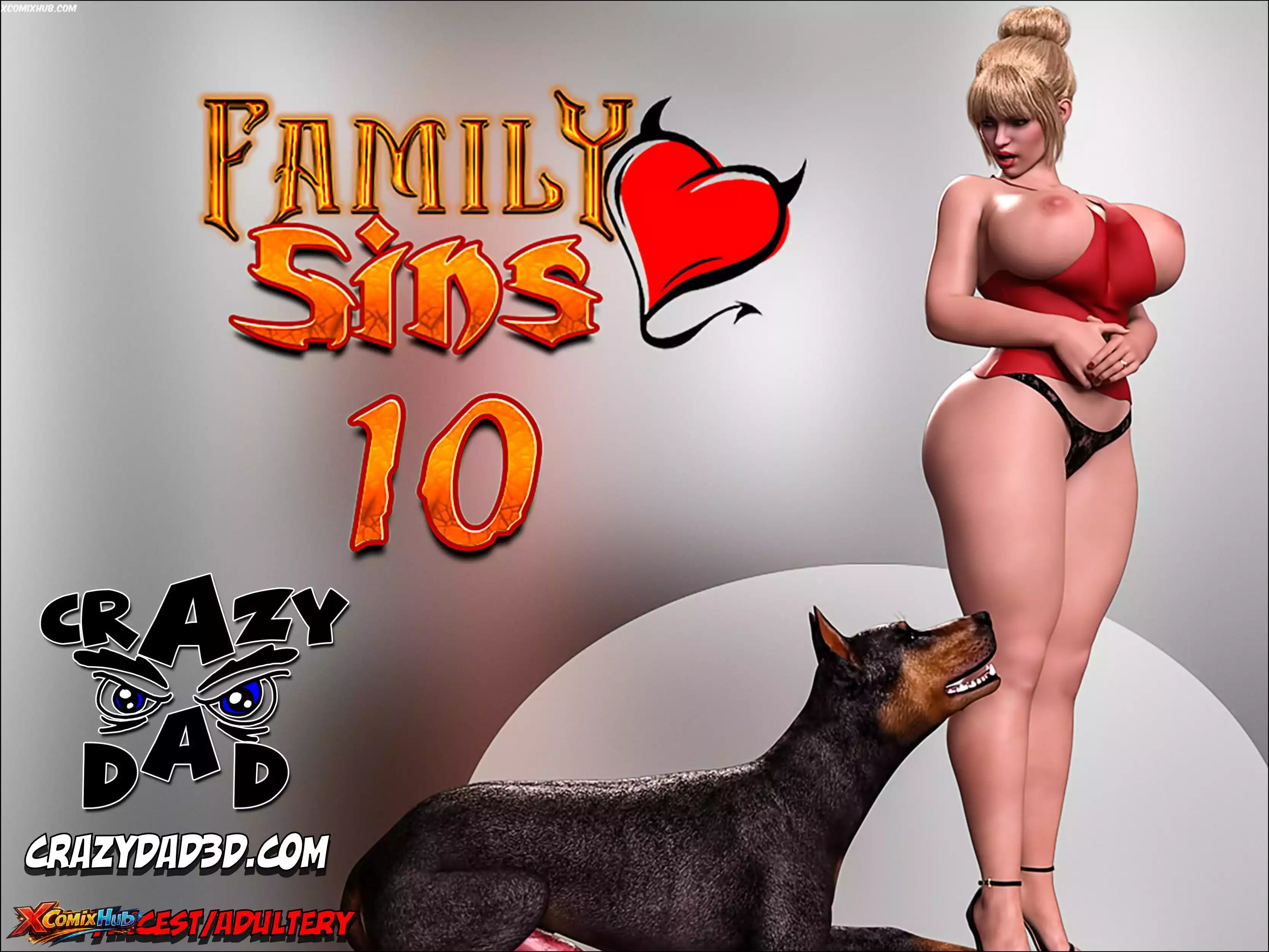 Family Sins Chapter 10 Crazydad3d 001 Comic Page 1